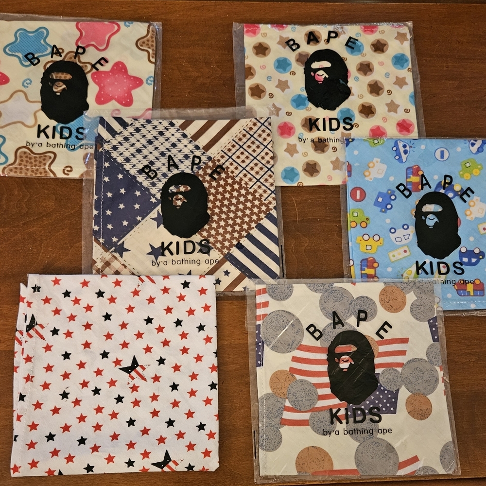 BAPE KIDS Bandana/Bib Collection